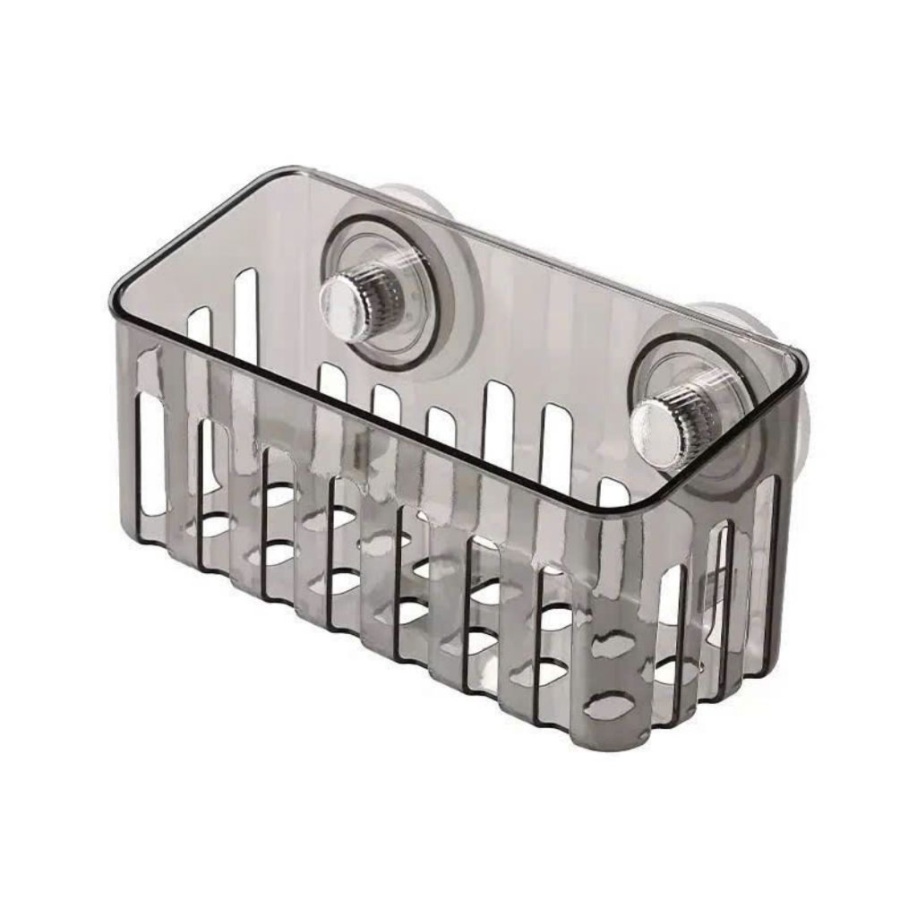 Kệ Để Đồ Bồn Rửa Bát Nhựa Cao Cấp - Cốc Hút Chắc Chắn, Thiết Kế Tiện Dụng