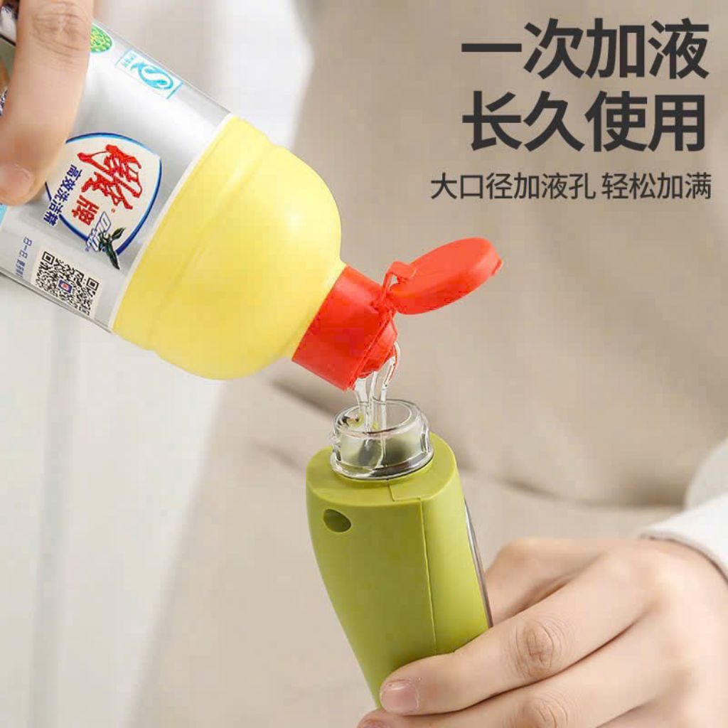 bàn chải cọ rửa bếp đa năng có ngăn chứa nước tẩy rửa