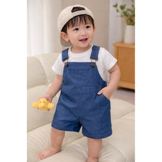 YẾM JEAN NGẮN CHO BÉ TRAI (chỉ có yếm, k áo)