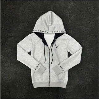 Áo Khoác 04 Hoodie Zip Mũ Thêu Chữ Lót Vân Nhung Dày Dặn Không Xù 04
