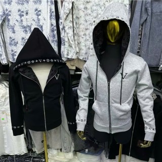Áo Khoác 04 Hoodie Zip Mũ Thêu Chữ Lót Vân Nhung Dày Dặn Không Xù 04