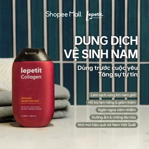 Dung dịch vệ sinh Nam giới Lepetit Collagen gel vệ sinh nam 100ml