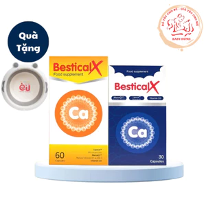 Canxi BesticalX - Cho mẹ bầu sau sinh hỗ trợ tăng chiều cao cho trẻ tiền dậy thì hộp 30 viên