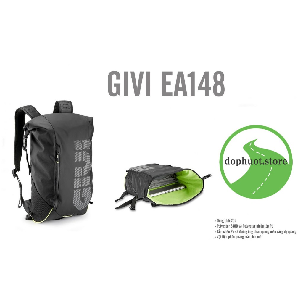 BALO CHỐNG NƯỚC GIVI CIT03 - 15 LÍT