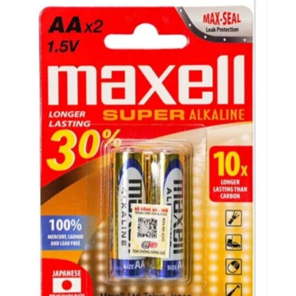 12 vỉ *2 viên pin Maxell