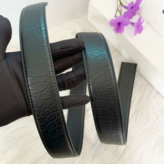 Dây lưng nam lẻ không kèm mặt dùng cho khoá gạt tự động bản dây 3.5cm