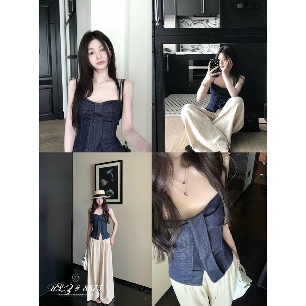 [𝐒𝐮𝐙𝐲] 2 Dây Nơ Jeans WEGE QCCC