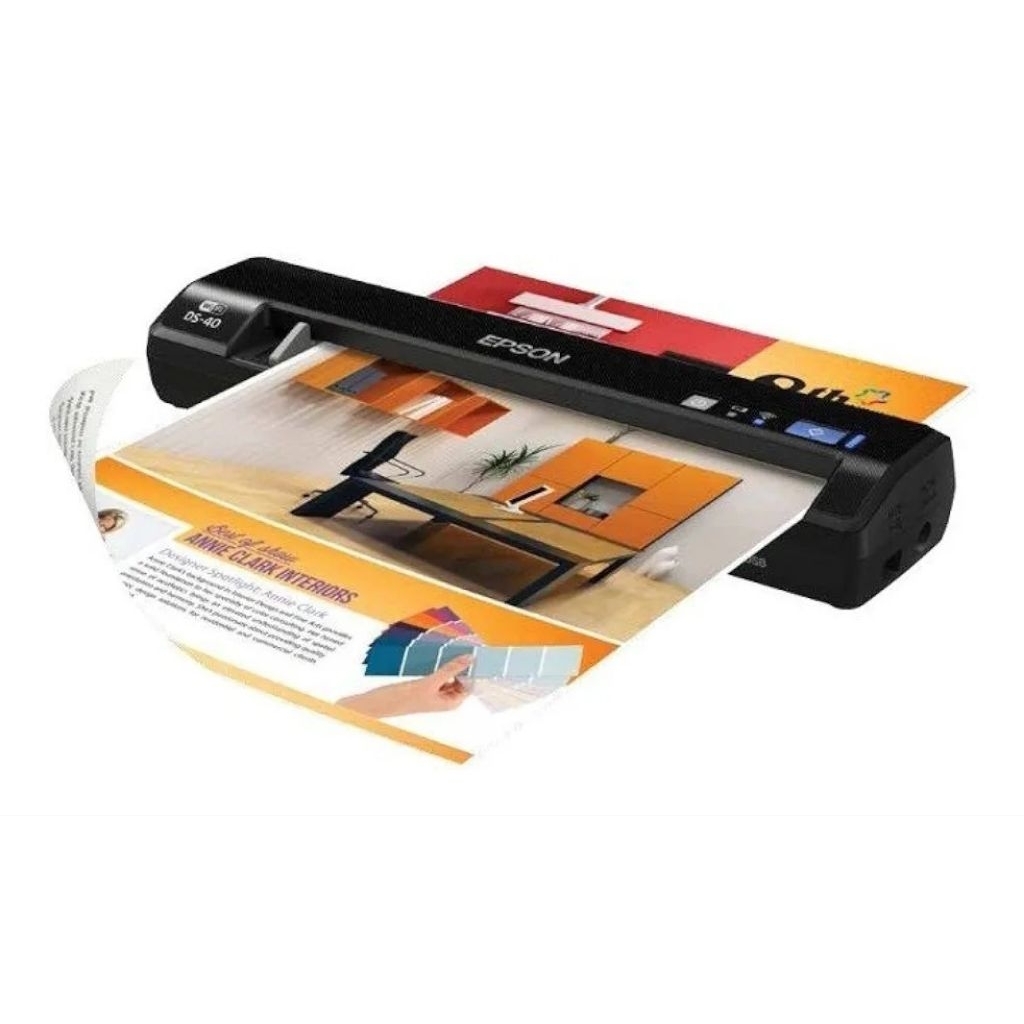 Hàng cũ) Máy scan màu di động Epson DS-40/DS-30 có pin+kết nối