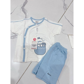 Bộ cộc cài chéo avaler cho bé 0-9m
