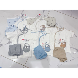 Bộ cộc cài chéo avaler cho bé 0-9m