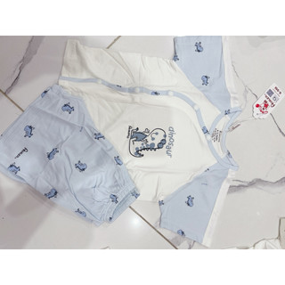 Bộ cộc cài chéo avaler cho bé 0-9m