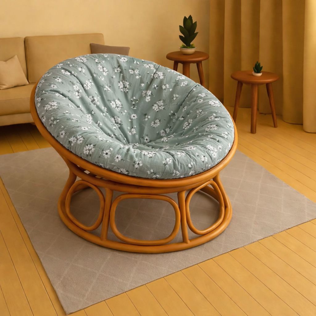 GA COTTON MÁT.BỌC ĐỆM PAPASAN TRÒN ĐƯỜNG KÍNH đệm  M3.