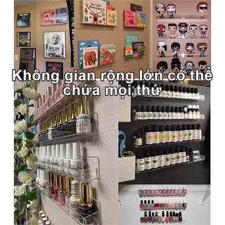 YOWXII Giá Đỡ Trưng Bày acrylic, Dày hơn, Kệ Trang Trí Treo Tường Decor Phòng Khách