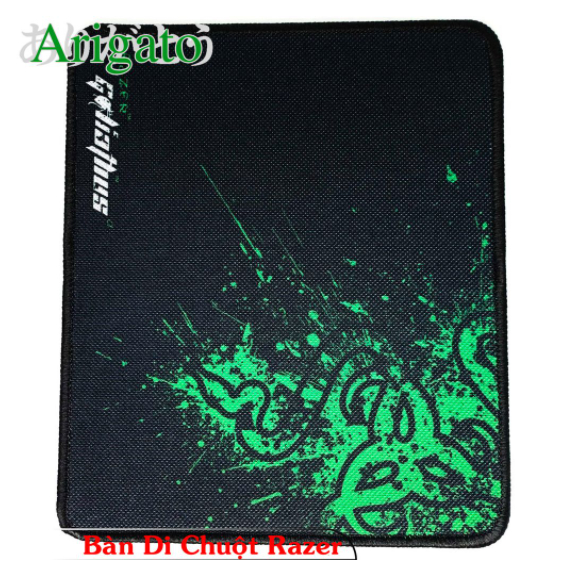 Lót Chuột RAZER 25x30cm – Size Gọn Nhẹ, Giá Rẻ Bất Ngờ, Di Chuột Siêu Mượt Cho Văn Phòng & Gaming