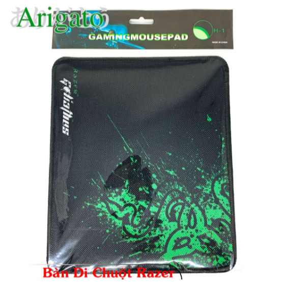 Lót Chuột RAZER 25x30cm – Size Gọn Nhẹ, Giá Rẻ Bất Ngờ, Di Chuột Siêu Mượt Cho Văn Phòng & Gaming