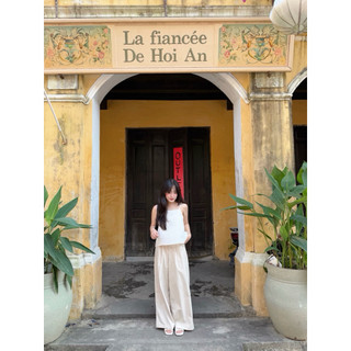 Áo dây thô mềm hoa nhí Ma Vie