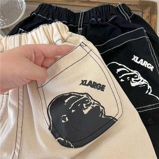 Quần short in hoạt hình phong cách hàn quốc cho bé