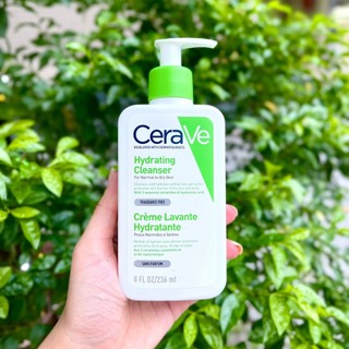 Sữa Rửa Mặt Cerave Sạch Sâu, Dưỡng Ẩm,Dịu Nhẹ Cerave Developed With Dermatologists Foaming Cleanser chinh hãng
