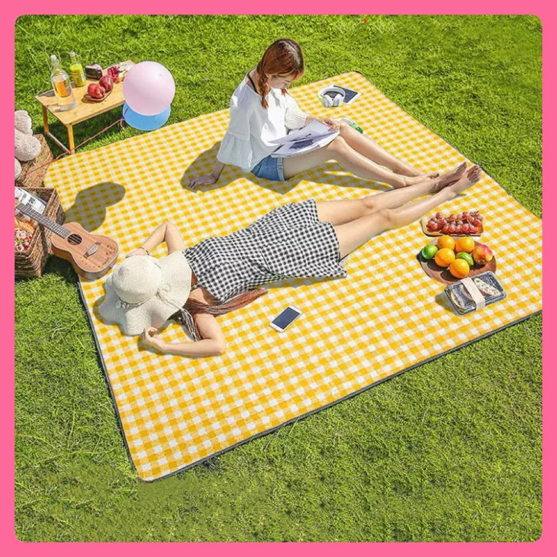 Thảm Dã Ngoại Picnic Hoạ Tiết, Thích Hợp Đi Du Lịch, Đi Phượt Chụp Ảnh, Bạt Trải Cắm Trại Gấp Gọn anhi ntt95