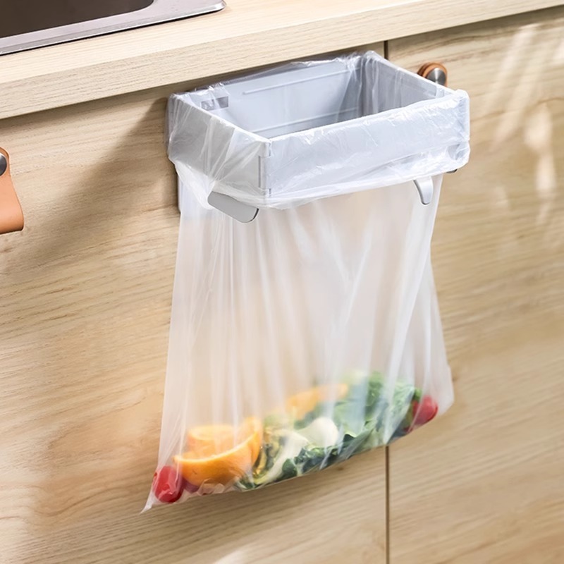 Thùng rác gấp gọn Nhà bếp Phòng tắm Giá đựng túi đựng rác Gia đình Thùng rác gắn tường