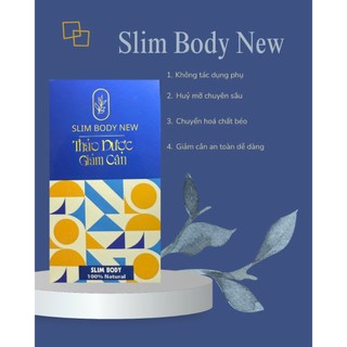 Giảm Cân Slim Body New Hộp 30 viên dành cho cơ địa mỡ cứng , khó giảm