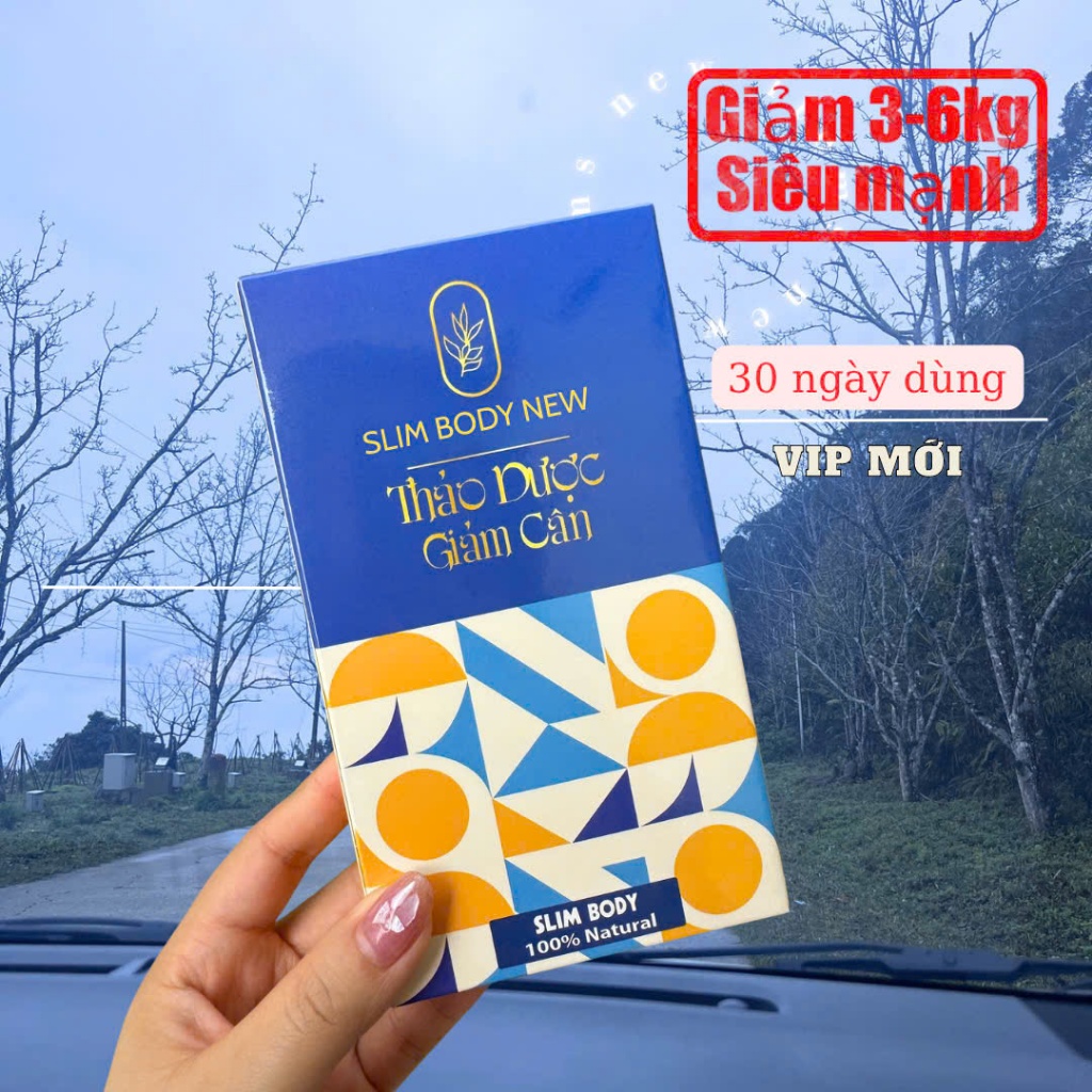 Giảm Cân Slim Body New Hộp 30 viên giảm mạnh
