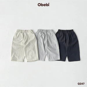 Quần Gió Obebi Chất Liệu Mềm Mịn Chống Thấm Nước Nhẹ Mùa Hè Cho Bé Trai Bé Gái Từ 8 - 22kg Q247