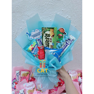 Bó Hoa Bánh Kẹo Size Nhỏ, quà tặng độc đáo cho dịp lễ 20/10, 8/3, sinh nhật