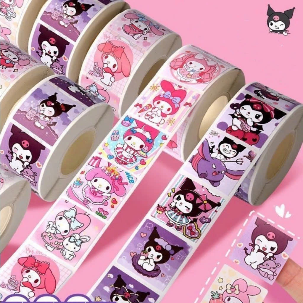 Miếng Dán Hình Dễ Thương Sanrio, Chất Liệu Bền Đẹp Sticker Niêm Phong ...