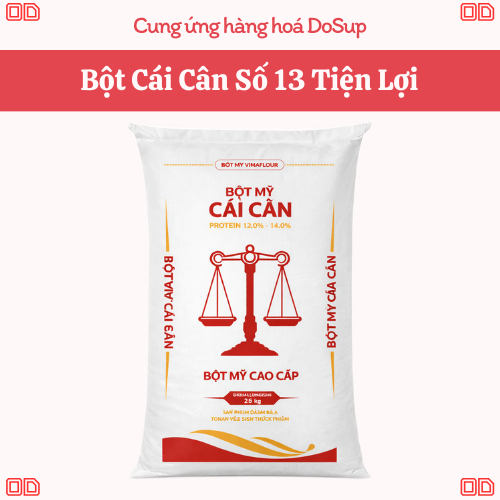 Bột Mì Cái Cân Vimaflour – Protein 12%–14% – Bột Mì Số 13 – Làm Bánh, Đế Pizza