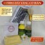 Combo Dát vàng 24k, Dễ làm cho người mới trang trí tượng, hoa quả, decor, DIY 1000 lá/ 500 lá dát vàng