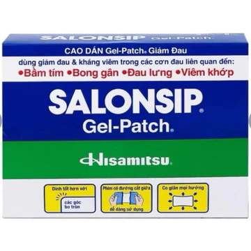 [CHÍNH HÃNG] Cao Dán Giảm Đau Salonpas/Salonsip Chính Hãng – Giảm Nhức Mỏi, Hỗ Trợ Bong Gân, Đau Lưng