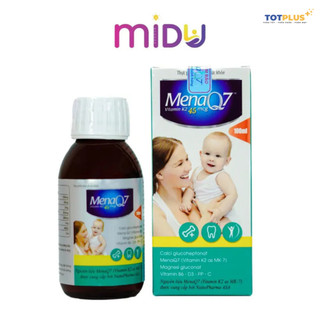 MENAQ7 K2 45mcg – Hỗ Trợ Phát Triển Xương Răng Chắc Khỏe Cho Bé, Giúp Bé Tăng Chiều Cao (Chai 100ml)