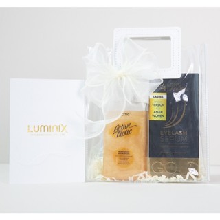 Set Long4Lashes Tu Hoa Bế Nguyệt, Serum Dưỡng Mi Long4lashes Gold Và Sữa Tắm 250ml Túi Trong