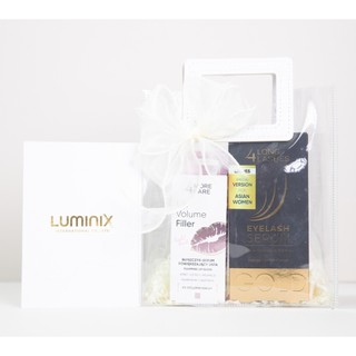 Set Long4Lashes Tiên Mi Lượng Nhãn, Serum Dưỡng Mi Long4lashes Gold và Son Dưỡng Túi Trong