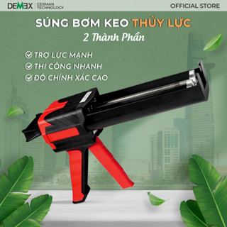 Dụng Cụ Thi Công Keo Chà Ron DEMEX ( Súng Bơm Keo Thủy Lực )