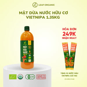 Mật dừa nước cô đặc hữu cơ VIETNIPA 1.35kg