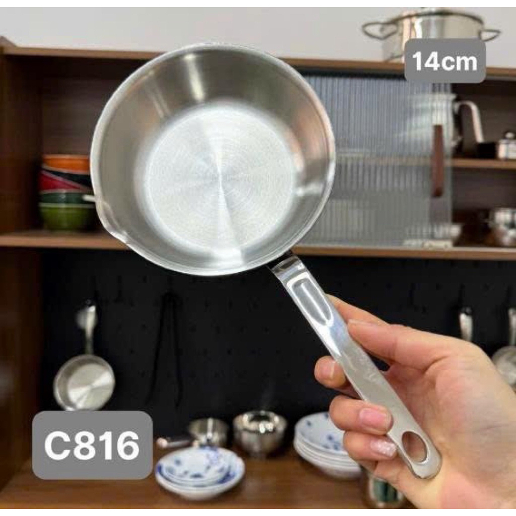 CHẢO MINI 14CM INOX18/10 CHOCKMEN - C816