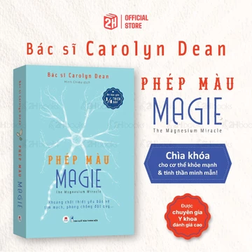 Sách Phép Màu Magie chống đột quỵ, bệnh tim mạch tiểu đường, sách dinh dưỡng - 2H Books