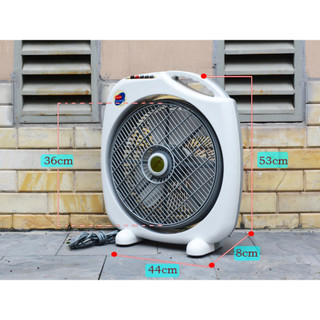 Quạt Hộp Tản Gió Vinawind Điện Cơ Thống Nhất Cánh QH300 và QH350 Có Rơ Le Tự Ngắt Khi Đổ