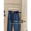 Quần jeans suông CN kèm belt