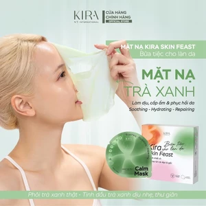 Mặt Nạ Kira Skin Feast – Bộ 3 Cà Chua | Trà Xanh | Sakura – Giải Pháp Chăm Sóc Da Linh Hoạt Mỗi Ngày