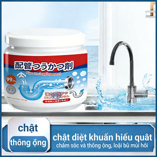 Siêu tốc thông tắc đường ống – Đánh bay dầu mỡ, tóc và cặn bẩn hữu cơ chỉ trong vài phút!