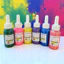 Bộ 10 Lọ Màu Thuỷ Ấn 10ml Phản Quang Nhũ Phát Sáng Nhúng Giấy, Vải HUNGACOLOR