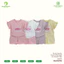 Bộ Cộc Bé Gái Tay Bèo Sweet Little Angel - Bộ Hè Anminaza Vải Petit Mềm Mát AMIA0513