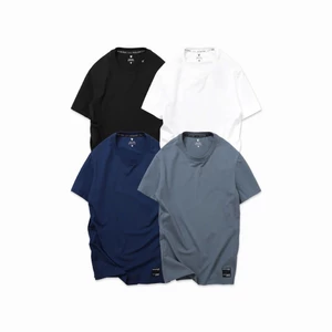 Áo thun nam DEFOXX SPORT cotton 4C nhãn dệt 4 màu 241123 241124 241125 241127 foxxmen