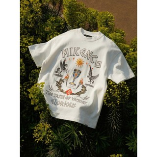 Áo Phông CHAMPION GLORY chính hãng Mikenco trắng cotton 2 chiều in DTG |TẶNG HỘP ÁO|