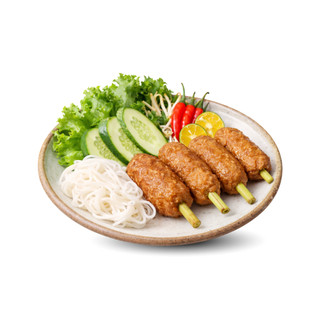 [Hỏa Tốc HCM_Đông Lạnh]  Nem Lụi Sả Chay 300g - TiPiKay Shop