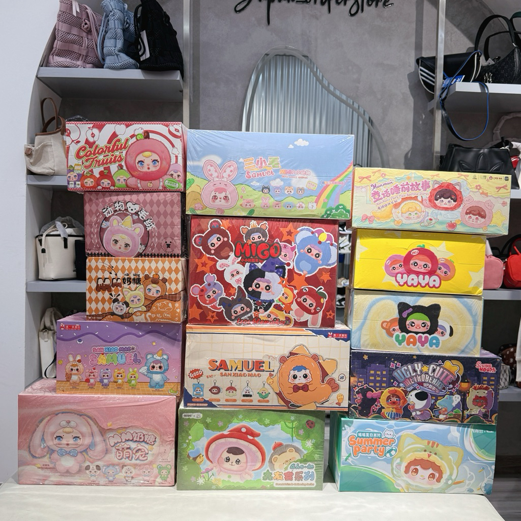 [Hỏa tốc] Tổng hợp Fullset blindbox móc khoá, gấu bông Yooki, Doubao, samuel, mm milkcandy, bao-ao chính hãng