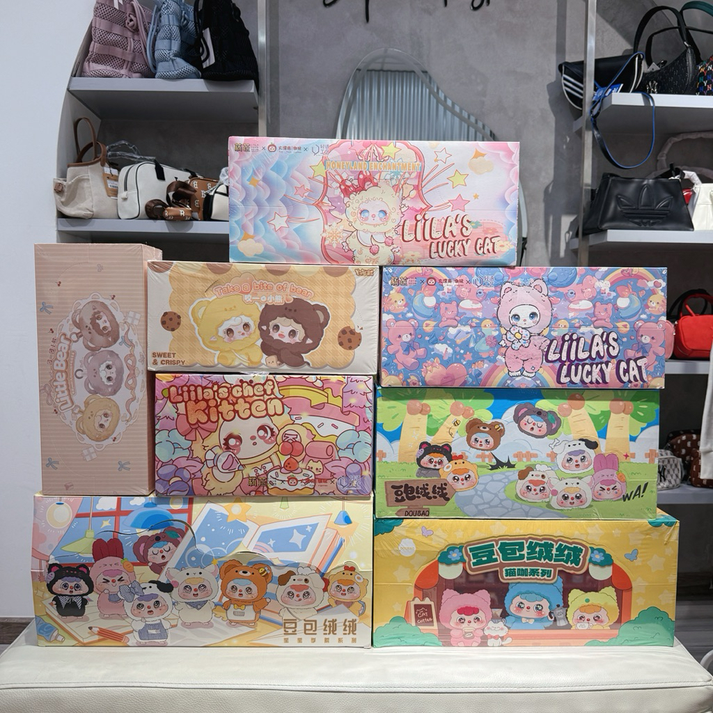 [Hỏa tốc] Tổng hợp Fullset blindbox móc khoá, gấu bông Yooki, Doubao, samuel, mm milkcandy, bao-ao chính hãng
